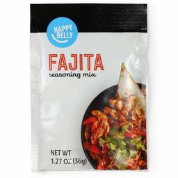 Amazon Brand - Happy Belly Original Fajita Seasoning Mix, 1.27 Ounce