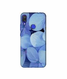 Amazon Brand - Solimo Designer Light Blue Flower Photography 3D Printed Hard Back Case Mobile Cover for Xiaomi Redmi Note 7 Pro