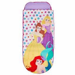 Disney Princess Disney-prinsessa – Junior-ReadyBed – Barnsovsäck och luftbädd i en i en polyester, ((LxBxH): 150 x 62 x 20 cm