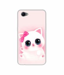 Amazon Brand - Solimo Designer Babby Kitty UV Printed Soft Back Case Mobile Cover for Oppo A3