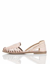 find. Women's Hurrache Closed Toe Sandals, Pink (Pale Pink), US 5.5