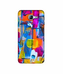 Amazon Brand - Solimo Designer Multicolor Box Texture 3D Printed Hard Back Case Mobile Cover for Samsung Galaxy A8 (2016)