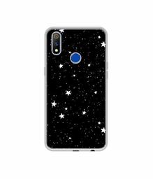 Amazon Brand - Solimo Designer Stars UV Printed Soft Back Case Mobile Cover for Realme 3 Pro