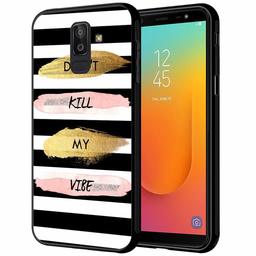 Amazon Brand - Solimo Designer Don't Kill My Vibe Printed Hard Back Case Mobile Cover forSamsung Galaxy J8 2018 / Samsung Galaxy On8 (D1204)