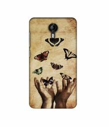 Amazon Brand - Solimo Designer Butterflies 3D Printed Hard Back Case Mobile Cover for Micromax Canvas Nitro 4G E455