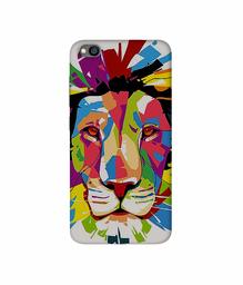 Amazon Brand - Solimo Designer Lion Multicolor Vector 3D Printed Hard Back Case Mobile Cover for Xiaomi Redmi Go