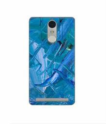 Amazon Brand - Solimo Designer Blue Paint 3D Printed Hard Back Case Mobile Cover for Lenovo K5 Note