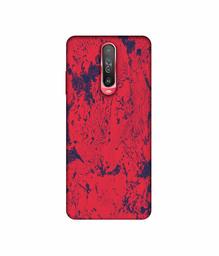 Amazon Brand - Solimo Designer Red Paint 3D Printed Hard Back Case Mobile Cover for Poco X2 / Mi Redmi K30