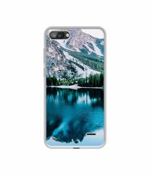 Amazon Brand - Solimo Designer Lake Mountain UV Printed Soft Back Case Mobile Cover for I Kall K1