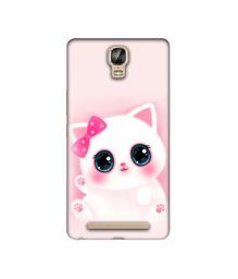 Amazon Brand - Solimo Designer Babby Kitty 3D Printed Hard Back Case Mobile Cover for Gionee Marathon M5 Plus