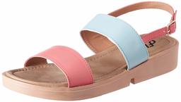 Flavia Women's Blue Fashion Sandals-6 UK (38 EU) (7 US) (FL/231/BLU)