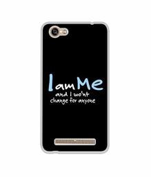 Amazon Brand - Solimo Designer Quotes UV Printed Soft Back Case Mobile Cover for Lava A77