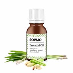 Amazon Brand - Solimo Lemongrass Essential Oil, 100% Pure & Natural, 15 ml