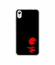 Amazon Brand - Solimo Designer Red Moon UV Printed Soft Back Case Mobile Cover for Tecno i3 Pro