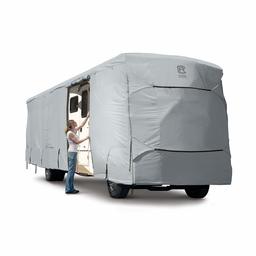 Classic Accessories OverDrive PermaPro Heavy Duty Cover for 40' to 42' Class A RVs, Grey (Limited Lifetime Warranty)