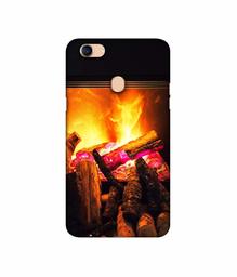 Amazon Brand - Solimo Designer Born Fire 3D Printed Hard Back Case Mobile Cover for Oppo F5