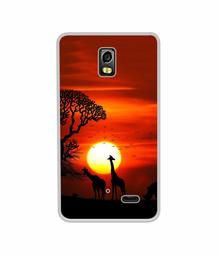 Amazon Brand - Solimo Designer Sunshade UV Printed Soft Back Case Mobile Cover for LYF Water 10