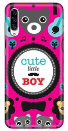 Amazon Brand - Solimo Designer Cute Little Boy Pattern 3D Printed Hard Back Case Mobile Cover for Samsung Galaxy A30s