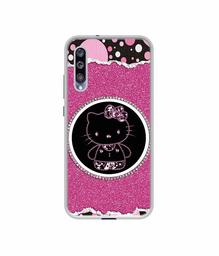 Amazon Brand - Solimo Designer Kitty with Glitter UV Printed Soft Back Case Mobile Cover for Mi A3