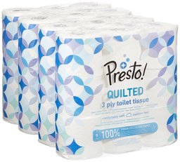 Marca Amazon - Presto! Papel higiénico