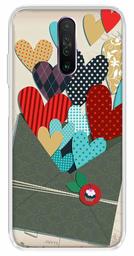 Amazon Brand - Solimo Designer Multicolor Love Letter Design Printed Soft Back Case Mobile Cover for Poco X2 / Xiaomi Redmi K30