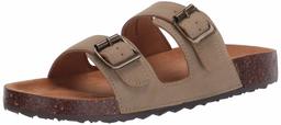 Amazon Essentials Sandalia con Hebilla. Footwear, Bronceado, US 12 (EU L)