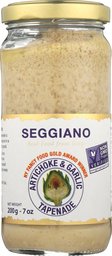 Seggiano, Artichoke & Garlic Tapenade, 7 Ounce