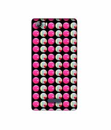 Amazon Brand - Solimo Designer Small Two Color Circle 3D Printed Hard Back Case Mobile Cover for Micromax Canvas 5 E481