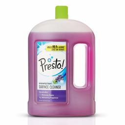 Amazon Brand - Presto! Disinfectant Floor Cleaner Lavender, 2 L