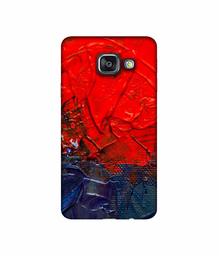 Amazon Brand - Solimo Designer Red Wax Color 3D Printed Hard Back Case Mobile Cover for Samsung Galaxy A3 (2016)