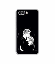 Amazon Brand - Solimo Designer Couples Standing in Rain UV Printed Soft Back Case Mobile Cover for InFocus Turbo 5 Plus