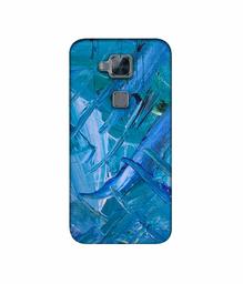 Amazon Brand - Solimo Designer Blue Paint 3D Printed Hard Back Case Mobile Cover for Huawei G8