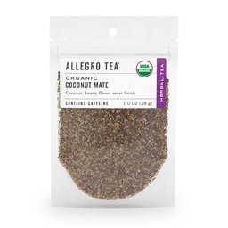 ALLEGRO TEA Organic Coconut Mate, 1 OZ