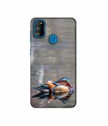 Amazon Brand - Solimo Designer Duck 3D Printed Hard Back Case Mobile Cover for Samsung Galaxy M21 / M30s