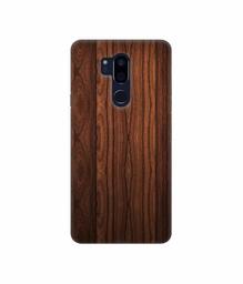 Amazon Brand - Solimo Designer Wooden Texture 3D Printed Hard Back Case Mobile Cover for LG G7 ThinQ