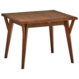 Amazon Brand – Rivet Federal Mid-Century Modern Small Wood Dining Table, 39-57