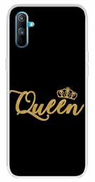 Amazon Brand - Solimo Designer Multicolor Queen Printed Soft Back Case Mobile Cover for Realme C3