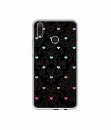 Amazon Brand - Solimo Designer Heart Texture UV Printed Soft Back Case Mobile Cover for Huawei Y9 (2019)