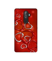 Amazon Brand - Solimo Designer Hearts UV Printed Soft Back Case Mobile Cover for Lenovo K8 Note