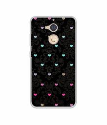 Amazon Brand - Solimo Designer Heart Texture UV Printed Soft Back Case Mobile Cover for Gionee S6 Pro