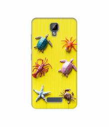 Amazon Brand - Solimo Designer Sea Animals 3D Printed Hard Back Case Mobile Cover for Gionee P7 Max