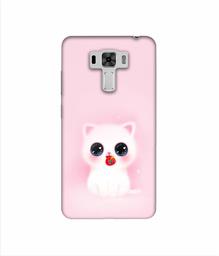 Amazon Brand - Solimo Designer Kitty 3D Printed Hard Back Case Mobile Cover for Asus Zenfone 3 Laser ZC551KL