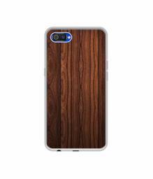 Amazon Brand - Solimo Designer Wooden Texture UV Printed Soft Back Case Mobile Cover for Realme C2