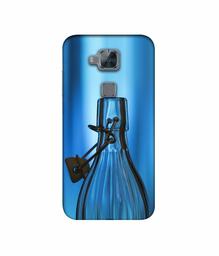 Amazon Brand - Solimo Designer Blue Bottle 3D Printed Hard Back Case Mobile Cover for Huawei G8