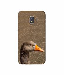 Amazon Brand - Solimo Designer Duck Face 3D Printed Hard Back Case Mobile Cover for Samsung Galaxy J2 Core