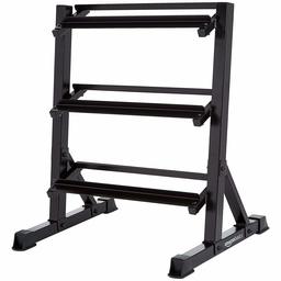 AmazonBasics 3 Tier Dumbbell Weight Rack - 32 x 24 x 36 Inches, Black