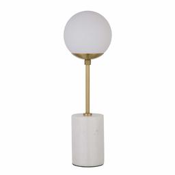 Amazon Brand – Rivet Globe Stick Table Lamp, 19