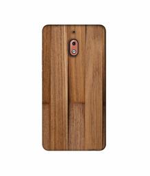 Amazon Brand - Solimo Designer Wooden Art 3D Printed Hard Back Case Mobile Cover for Nokia 2.1