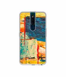 Amazon Brand - Solimo Designer Multicolor Box UV Printed Soft Back Case Mobile Cover for Oppo F11 Pro