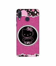 Amazon Brand - Solimo Designer Kitty with Glitter 3D Printed Hard Back Case Mobile Cover for Asus Zenfone Max M1 ZB555KL